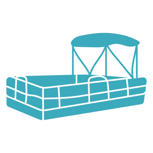 Raft cut out PNG Design