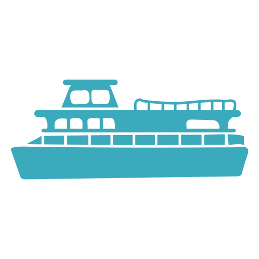 Big ship cut out catamaran PNG Design