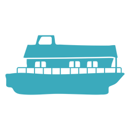 Barco recortado de catamarã Transparent PNG