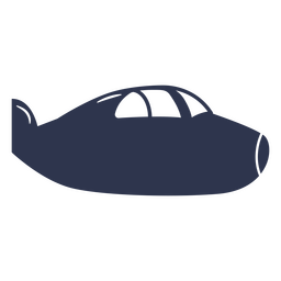 Small submarine filled stroke profile PNG Design