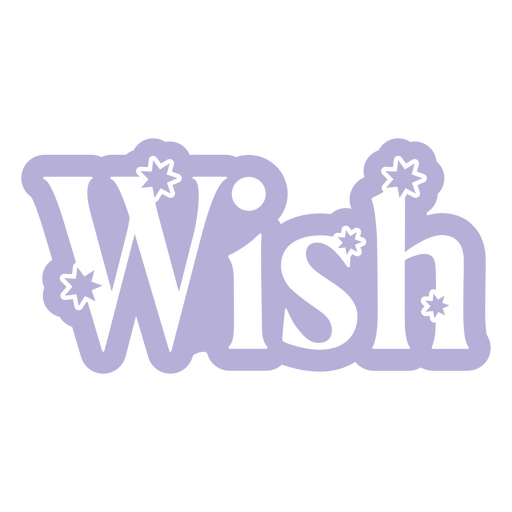 Wish cut out stars quote