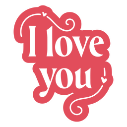 Ich liebe dich Urlaubsstimmung Zitat PNG-Design