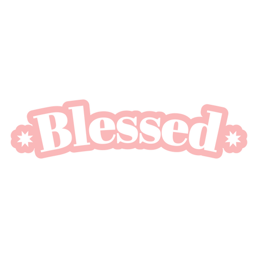 Blessed holiday sentiment quote PNG Design