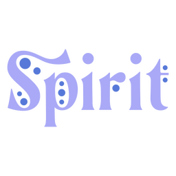 Spirit flat quote Transparent PNG