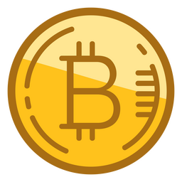 Bitcoin signo moneda dinero icono Transparent PNG