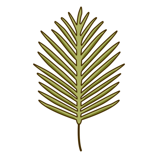 ?cone de jardinagem de folha de palmeira Desenho PNG
