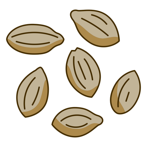 Multiple seeds PNG Design