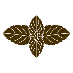 Peppermint leaves cutout PNG Design Transparent PNG