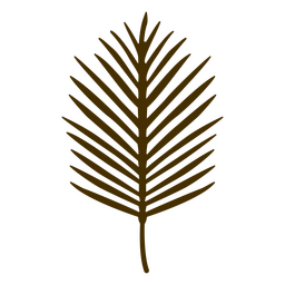Palmenblatt-Design PNG-Design