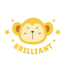 Brillantes Motivationszitat-Abzeichen PNG-Design