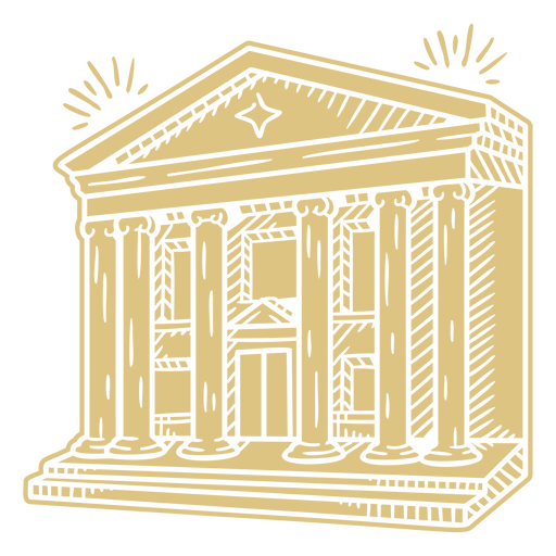 Symbol für das Geldbankgeschäft PNG-Design