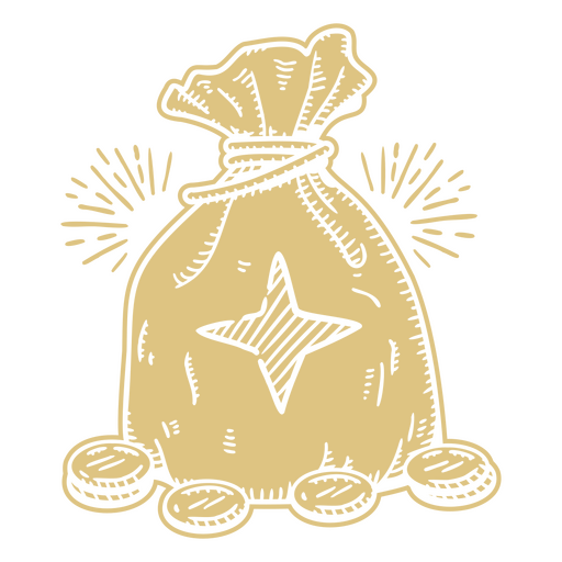 Symbol für Geldbeutelfinanzen PNG-Design