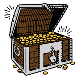 Money treasure business finances icon PNG Design Transparent PNG