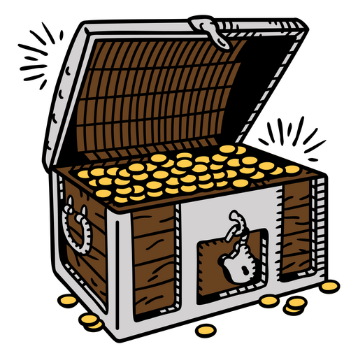Money treasure business finances icon