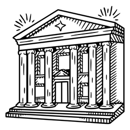 Geldbank-Symbol PNG-Design