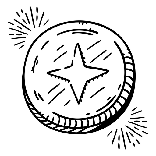 Symbol für das Geschäft mit Münzgeld PNG-Design