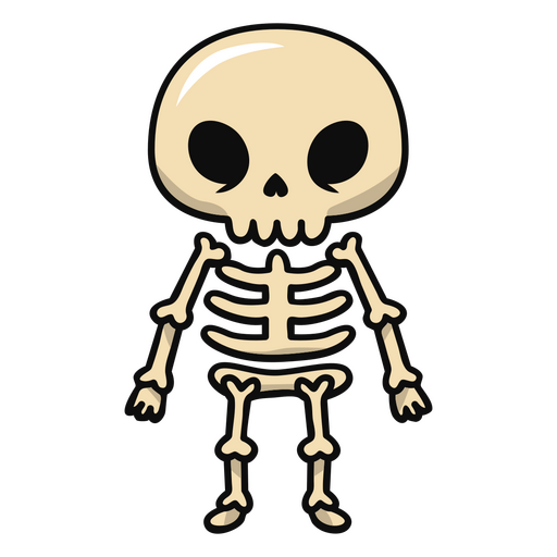 Esqueleto de dibujos animados Imagen Vector de stock  Alamy