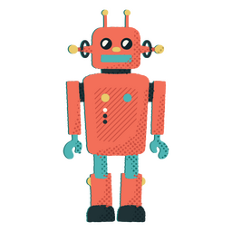Juguete para niños robot Diseño PNG