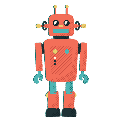 Juguete para niños robot Diseño PNG