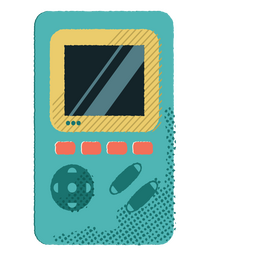 consola de juegos de bolsillo Diseño PNG