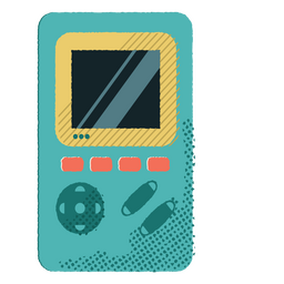 Pocket game console PNG Design