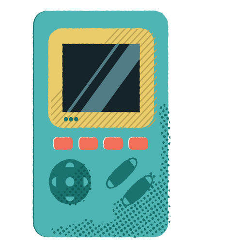 Pocket game console PNG Design