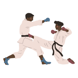 Karate hombres personas