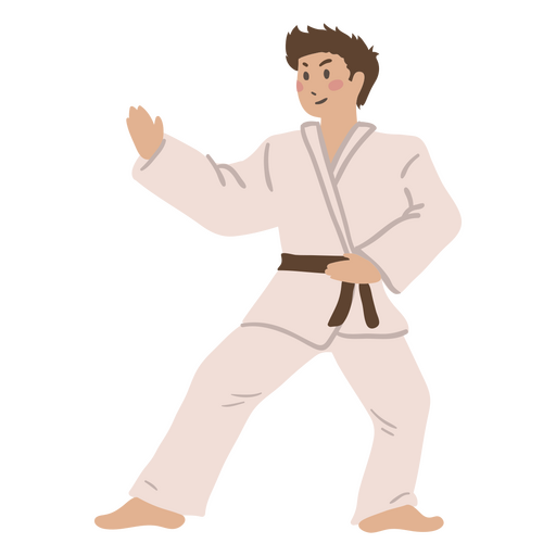 Karate-Mann-Hobby-Leute PNG-Design
