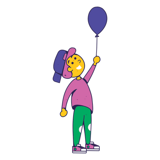 criança balão infantil Desenho PNG