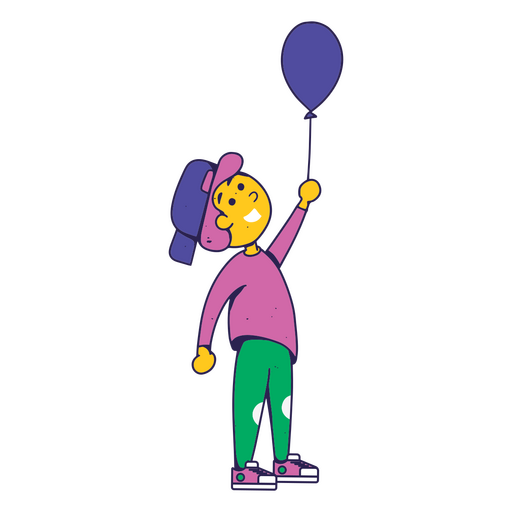 Kid balloon children 