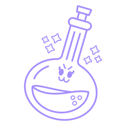 Dia das Bruxas do veneno do curso roxo Desenho PNG
