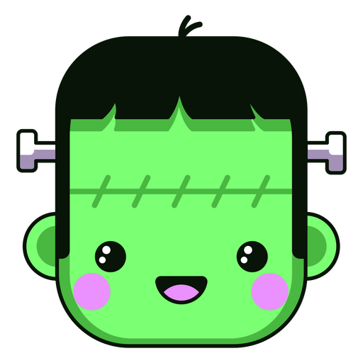 Frankenstein kawaii character