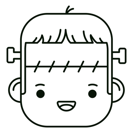 Simple Frankenstein monster character