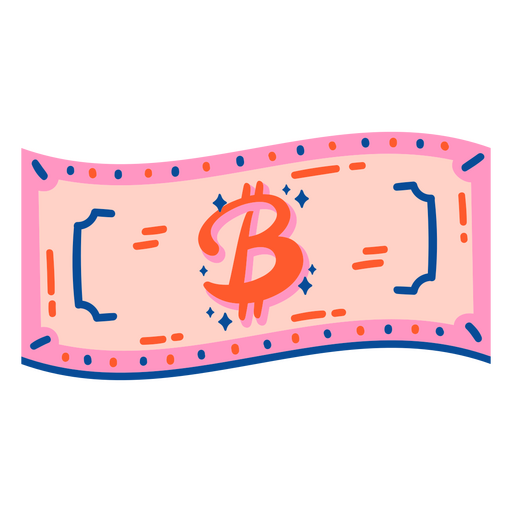 Ícone de dinheiro de conta de bitcoin de negócios