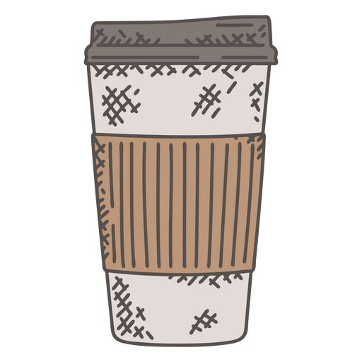 copo de papelão de café Desenho PNG