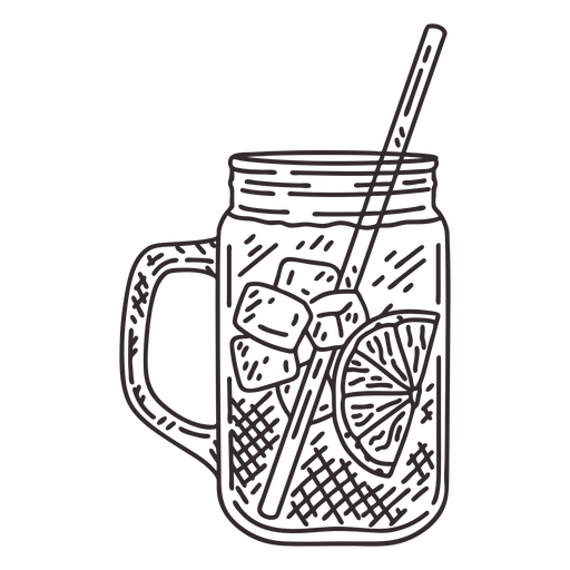 ícone de jarra de suco Desenho PNG