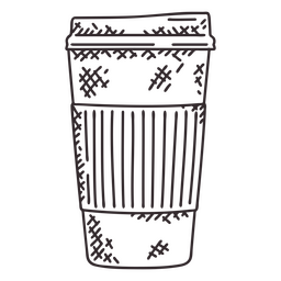 Coffee cardboard cup icon PNG Design Transparent PNG