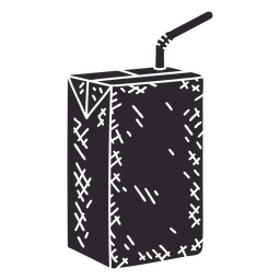 Recorte de caixa de suco Desenho PNG