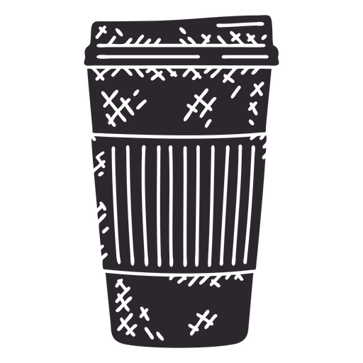 Elemento de bebida de taza de café Diseño PNG