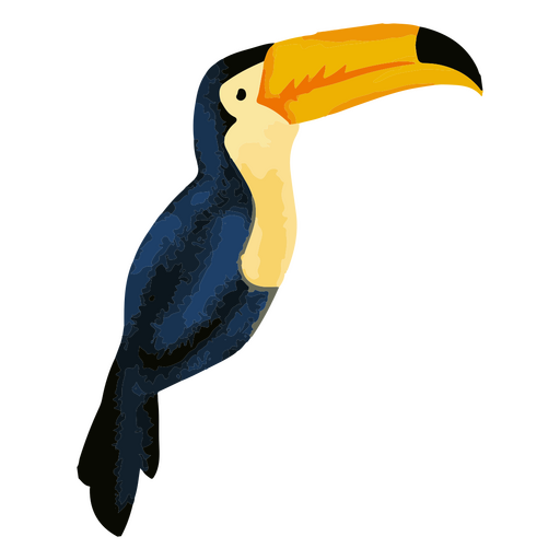 ícone de pássaro tucano Desenho PNG