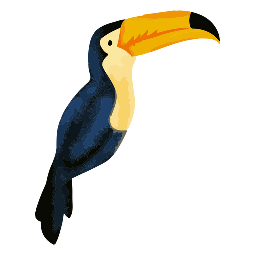 Toucan bird icon PNG Design