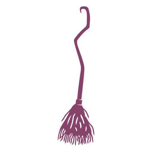 Spooky witch broom PNG Design