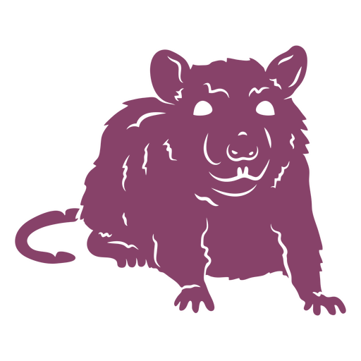 ícone de rato com raiva Desenho PNG