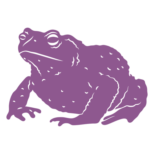 Frog with warts PNG Design