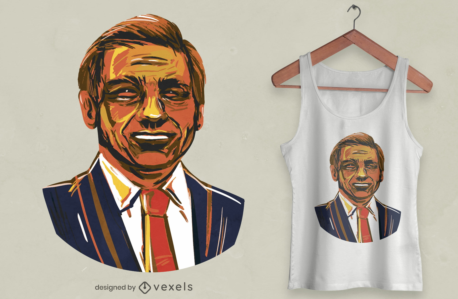 Diseño de camiseta de Ron DeSantis