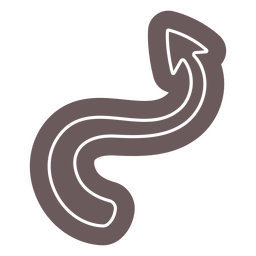 Cute demon Halloween monster tail PNG Design