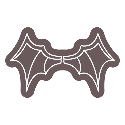 Demônio bonito asas de monstro de Halloween Desenho PNG