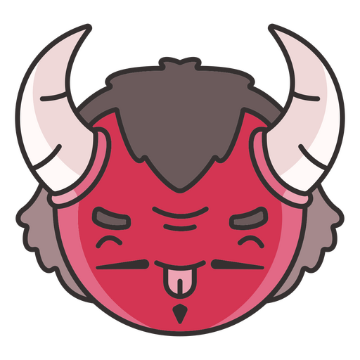 Demon Halloween monster male cute character PNG Design