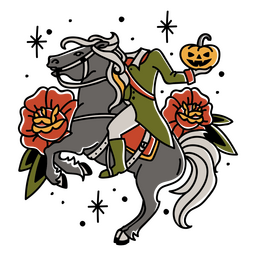 Cavaleiro assombrado Desenho PNG