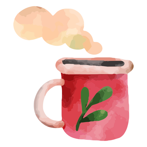 Winter weather mug icon PNG Design